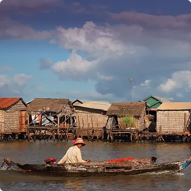 Tonle Sap Lake & Floating Villages